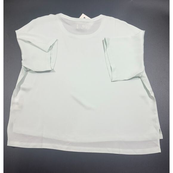 LITA by Ciara NWT 100% Silk‎ Top Oversized Sprout Green Size Large MSRP $198 - Picture 4 of 4